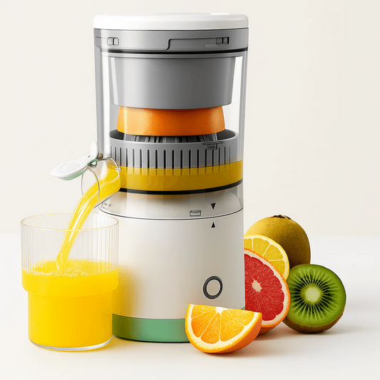 Electric Orange Juicer Machine | Wireless Citrus Press Juicer | for Home & Kitchen