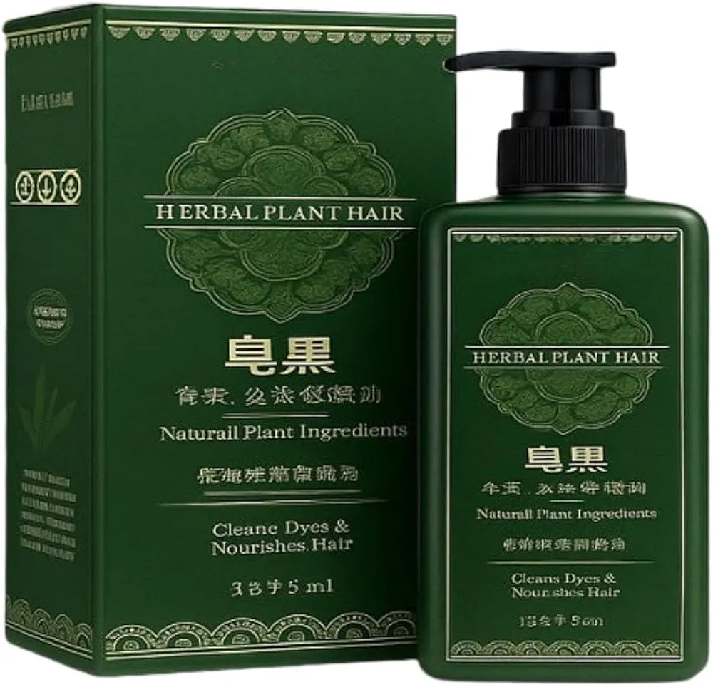 Korean 3 in 1 Herbal Plant Hair Dye Shampoo 100ml