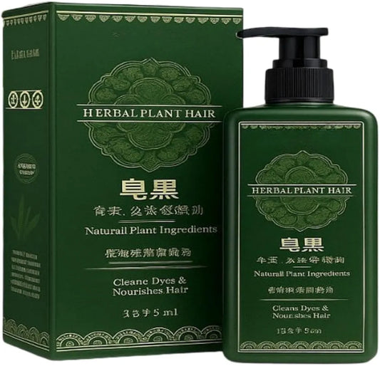 Korean 3 in 1 Herbal Plant Hair Dye Shampoo 100ml